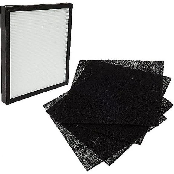Nispira True HEPA with Activated Carbon Pre Filter Replacement WK01234QPC For Oreck Airvantage WK10002QPC, Plus Pet WK10052QPC Air Purifiers 1 Pack