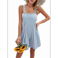 thumbnail image 3 of Solid Color Short Overalls M, 3 of 7
