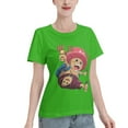 thumbnail image 2 of T-Shirt Basique à Manches Courtes pour Femmes une Pièce Chopper, 2 of 6