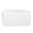 White, variant on M Buder Side Sleeping Leg Pillow Soft Sponge Detachable Reduce Pressure Joint Fixation Knee Pillow with Strap White Orthopedic Support Pad 7.87 inches / 20 cm Length for Restful Sleep Comfort