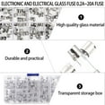 thumbnail image 2 of CHICHUMID 100pcs quick melting fuse Glass Tube Fuse Silver for Prompt Repairs, 2 of 7