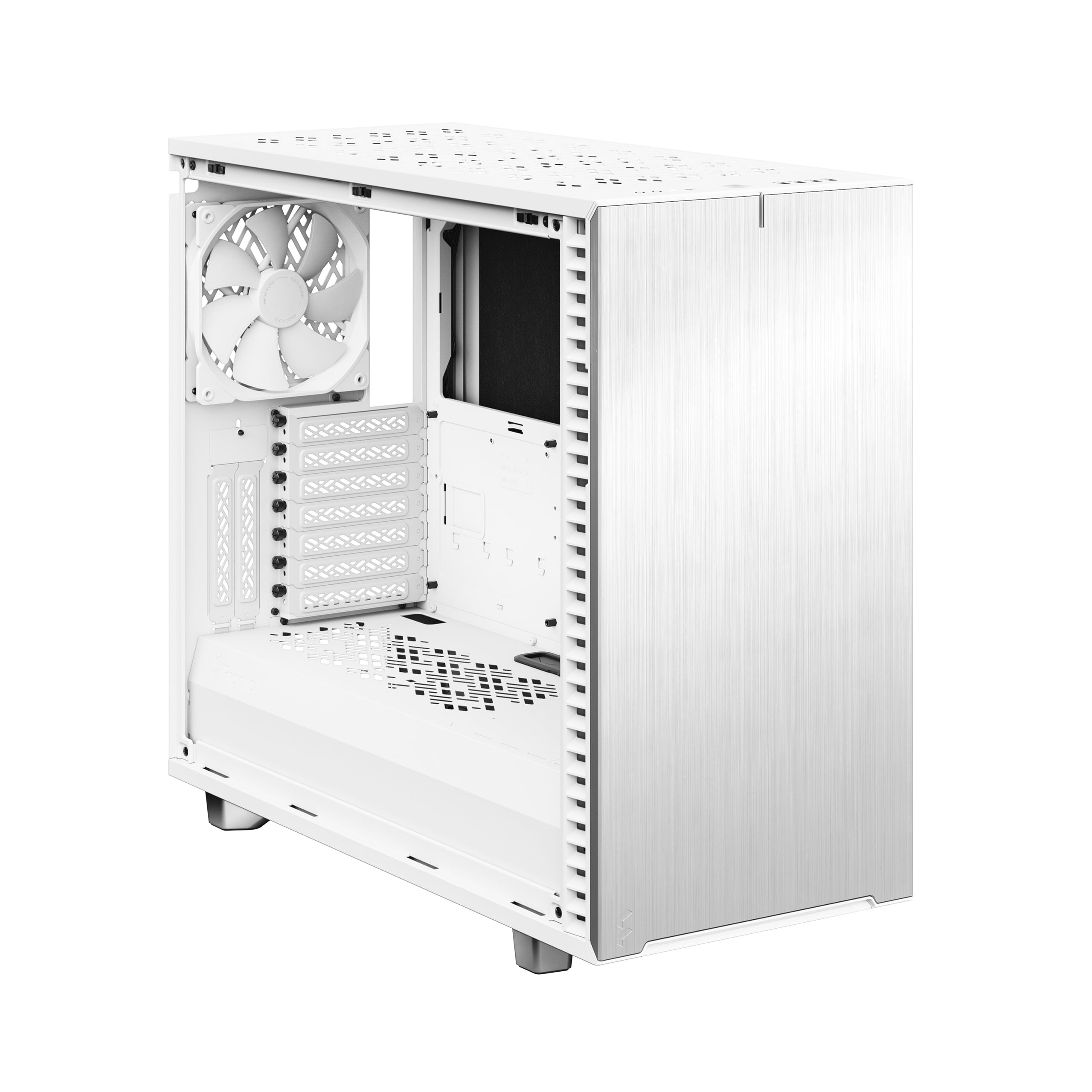 Fractal Design FD-C-DEF7A-06 Define 7 Clear Tempered Glass Computer Case - White