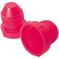 thumbnail image 2 of Allstar ALL50814 Red Plastic Plug for -8AN, (Pack of 20), 2 of 4