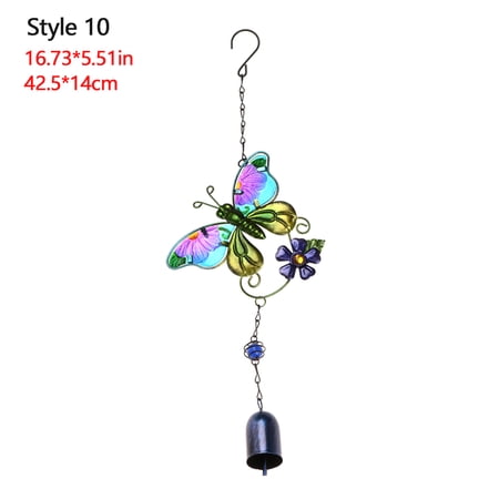 Indoor Outdoor Handmade Crafts Gift Creative Hanging Ornament Garden Decor Pendant Bell Wind Chimes STYLE 10