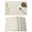 Cream, variant on Beige Pure Color Placemats Set of 8, Aesthetics Contemporary Modern Placemats for Dining Table, Place Mats for Kitchen Tabletop, Waterproof Wipeable Dining Table Mats Set