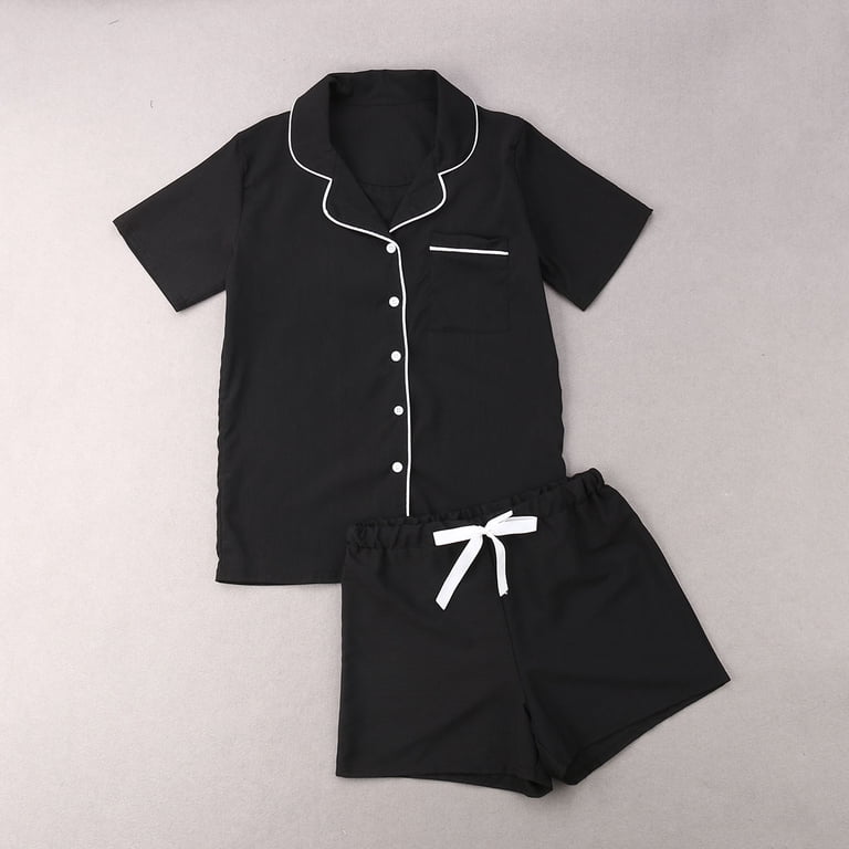 Senert Women Pajamas Set Short Sleeve Sleepwear Jamaica Senert Women Pajamas Set Short Sleeve Sleepwear Jamaica