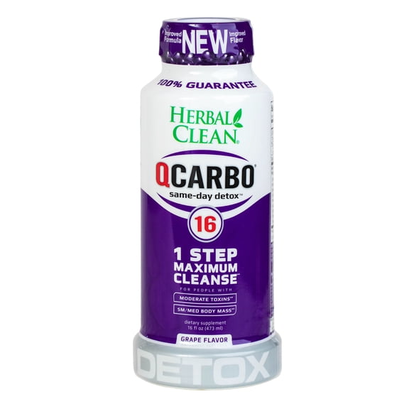 Herbal Clean Same-Day Premium Detox Drink 16oz - Grape
