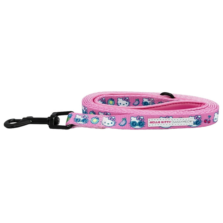 Sassy Meow Cat Leash - Hello Kitty Pink - Walmart.com