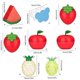 thumbnail image 3 of 12Piece Fruit Candy Containers Decorative Fruit Shape Gift Boxes Stylish Candy Box for Parties Favors and Treats, 3 of 4