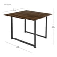 thumbnail image 4 of Mesa Comedor Minimalista Houzer 90 x 90 cm, 4 of 4