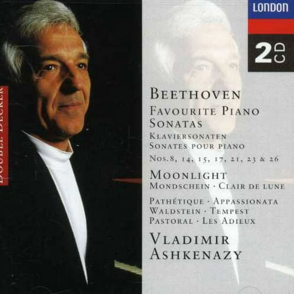 Vladimir Ashkenazy - Moonlight & Pathetique Piano Sonatas - Classical - CD