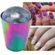 thumbnail image 5 of Sello estampador de silicona para decoración de uñas, herramienta de estampado para manicura DIY con raspador #02, 5 of 8