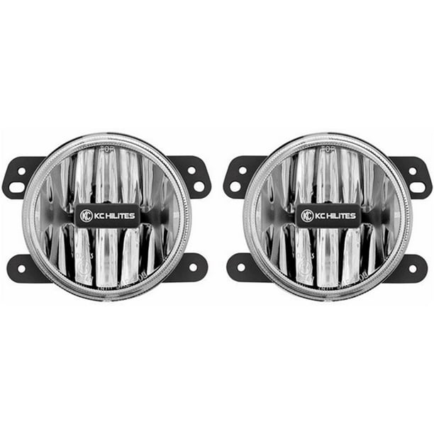 KC HiLiTES 497 4 Inch Gravity G4 Amber LED Vehicle Replacement Fog