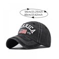 thumbnail image 3 of Baseball Cap USA Flag Adjustable Size for Running Workouts and Outdoor Activities All Seasons, 3 of 8