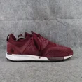 thumbnail image 2 of New Balance Shoes Mens 8.5 Sneakers Lifestyle 247 Suede Burgundy Active Casual, 2 of 5