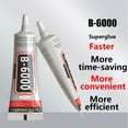 thumbnail image 5 of 3PCS 110ml B6000 Jewelry Glue Clear Rhinestone, Inlay Glue, Pendant Adhesive,Craft Adhesive Glue with Precision Tip Multifunctional Fabric Glue For Jewelry Making, Mobile Phone Repair, 5 of 10