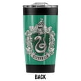 thumbnail image 2 of Harry Potter Slytherin Rough Crest Stainless Steel Tumbler 20 oz Coffee Travel Mug/Cup, Vacuum Insulated & Double Wall with Leakproof Sliding Lid | Great for Hot Drinks and Cold Beverages, 2 of 7