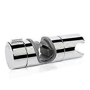 Soportes para cabezal de ducha, reemplazo de riel elevador de ducha para soporte de ducha ABS cromado de 18-25 mm con perilla lateral