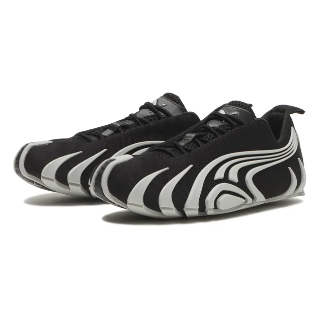 PU & MA Talon OG PU & MA 402955-04 PU & MA Black Flat Light Gray Men's Size