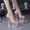 Yellow, variant on Party Nightclub LED Light Up Clear High Heel Sandals Platform Ankle Strap Stage Footwear Blue 40