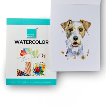 Watercolor Pad 9 x 12 inch - 25 sheets