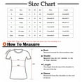 thumbnail image 3 of Azrian Womens Tops,Women's Fashion Casual Printing V-Neck Sleeveless T Shirt Pullover Tops, 3 of 5