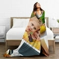 thumbnail image 3 of Personalised Plush Picture Blankets, Customised Blankets for Family and Friends Pets, Suitable for All Kinds of Anniversaries, as Souvenirs and Unique Gifts (5 Photo), 3 of 6