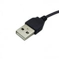thumbnail image 3 of FVH USB 2.0 A Type Male to Right Angled 90 Degree 5.5 x 2.5mm DC 5V Power Plug Barrel Connector Charge Cable, 3 of 5