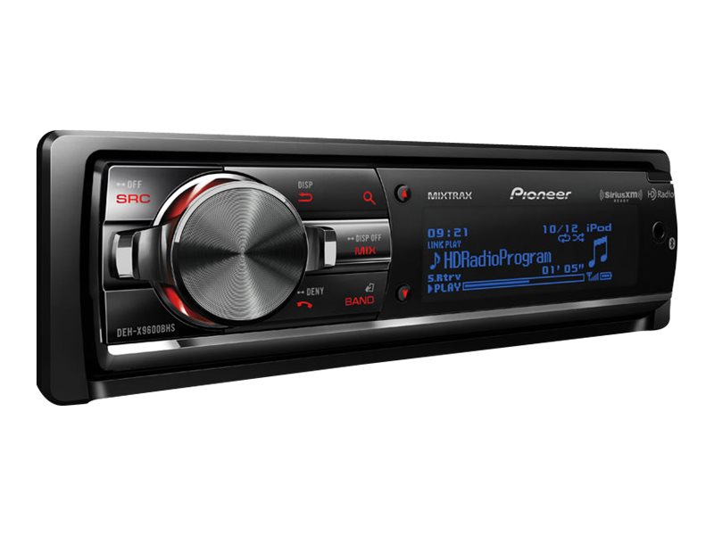 Pioneer DEH-X9600BHS - Car - CD receiver - in-dash - Single-DIN - 50 Watts x 4 - image 2 of 3