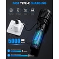 thumbnail image 2 of Linterna Grentay Super Bright de 2.500.000 lúmenes recargable, 2 of 8