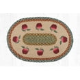 thumbnail image 1 of Earth Rugs OP-42 Pommes Patch Ovale 20 x 30 Pouces, 1 of 1