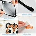 thumbnail image 4 of Dailycode Reusable Ziploc Bags Leakproof Sandwich Snack Freezer Bags Cute Cartoon Tiger 3 pack, 4 of 7