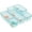 Sea Blue, variant on WOWBOX 6 Pack Clear Drawer Organizer Set, Acrylic Drawer Storage Trays, Storage Bins for Makeup, Cosmetics, Jewelries, Utensils, Gadgets, Office