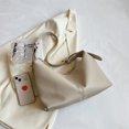 thumbnail image 4 of Bolso de mano para mujer, bolso de mano que combina con todo, bolsos cruzados, bolso informal Hobo (blanco), 4 of 9