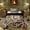 Green Brown C, variant on Feelyou Western Camo Monogram C Queen Comforter Set for Enthusiasts, Rustic Camouflage Duck Comforter Sets Queen, Black Reversible, 3pcs, 1 Comforter and 2 Pillowcases
