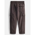 thumbnail image 2 of Wonder Nation Boys' Pique Cargo Jogger Pants, Sizes 4-18 & Husky, 2 of 3