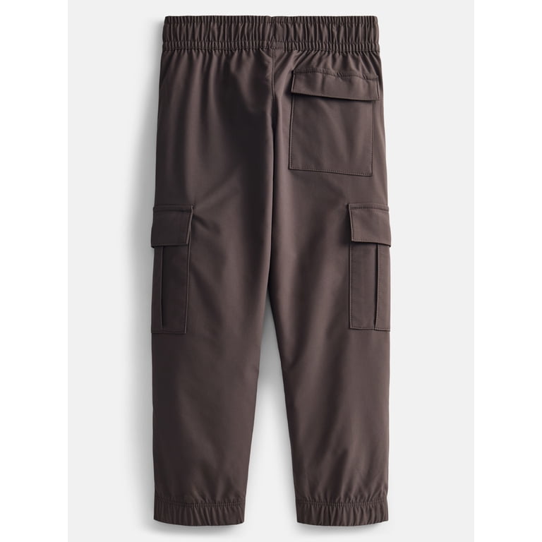 Wonder Nation Boys' Pique Cargo Jogger Pants photo 2