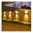 thumbnail image 3 of 6 pzs Lampara Focos Solares Led Exteriore Patio jardín pasillo iluminación de pared decoración Malubero Negro, 3 of 4
