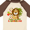 thumbnail image 4 of Inktastic Cute Lion 1st Birthday Boys Long Sleeve Baby Bodysuit, 4 of 5