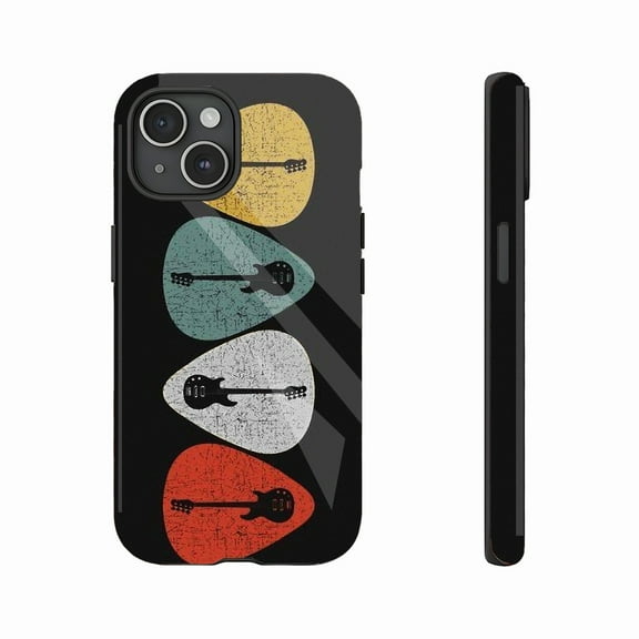 Guitar Design iPhone Case Stylish for Music Lovers Durable Scratch-Resistant with Trendy Guitar Print Perfect Gift for Music Enthusiasts Compatible with iPhone 11/12/13/14/15/16 (Pro Max/Plus)
