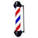 thumbnail image 1 of Lámpara de poste de barbero, práctica y duradera, 20 W, resistente al agua, con tiras giratorias. 90 cm x 23 cm x 30 cm, 1 of 8