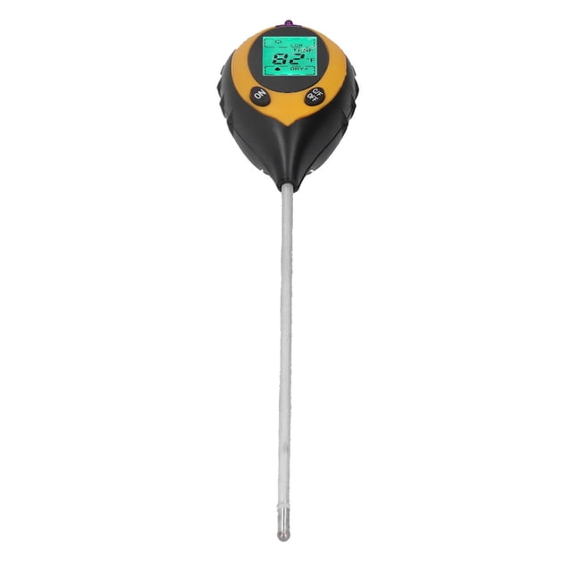 Probador de pH del suelo NikouMX 4 en 1 Profesional 33 cm