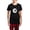 With Red Plaid Pant, variant on CafePress - 8Ball V W Women's Dark Pajamas - Women's Short Sleeve Print T-Shirt and Pants Dark Cotton Pajama Set