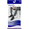 thumbnail image 2 of Sigvaris Midtown Microfiber 821NLSM99 15-20 mmHg Mens Thigh- Large- Short - Black, 2 of 3