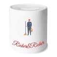 thumbnail image 1 of Dustman Concierge Binman Seiketsu Assainissement Riche et Riche Banque Boîte d'Épargne Pièce, 1 of 1