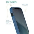 thumbnail image 4 of Smartish iPhone 12 mini Slim Case - Gripmunk [Lightweight + Protective] Thin Cover (Silk) - Blues on the Green, 4 of 8