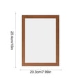 thumbnail image 2 of 8x10 Picture Frame, Wood Photo Frame Set for Wall or Tabletop, 8x10 Frame with Easel Back, Wood Grain Frame for Home Office Decor, Wall Mount Display for 8x10 Photos, 2 of 6