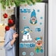 thumbnail image 1 of Adornos navideños, adornos navideños, regalos navideños, imán magnético navideño para refrigerador, muñeco de nieve, gnomo, decoración navideña, adhesivo magnético para puerta de garaje, imanes magnét, 1 of 7