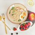 thumbnail image 4 of Juego de 4 cuencos de cerámica japoneses para fideos ramen japonés, para ramen, pho, sopa, ensalada, pasta, platos asiáticos, fideos Udon, tazón grande chino de ramen, 4 of 4