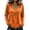 Saffron, variant on Womens Long Sleeve Fringe Trim V-Neck Blouse,Casual Loose Fit Boho Tops for Fall Winter Vacation Wear Turquoise XL